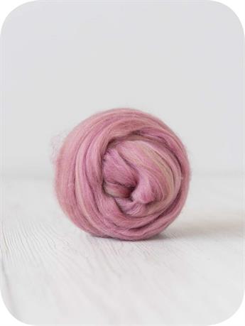 super merino flerfarvet  Gammel rosa