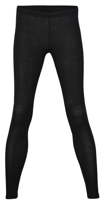 Leggins uld-silke sorte