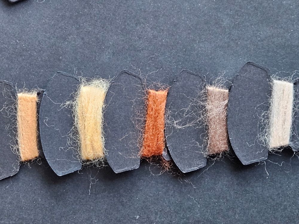 Merino tops 19 µ hudfarver