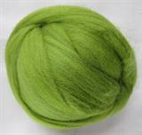122- Mellem limegrøn merinould