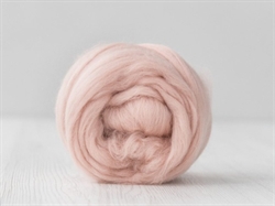Merino/silke kæmmet karteflor musling